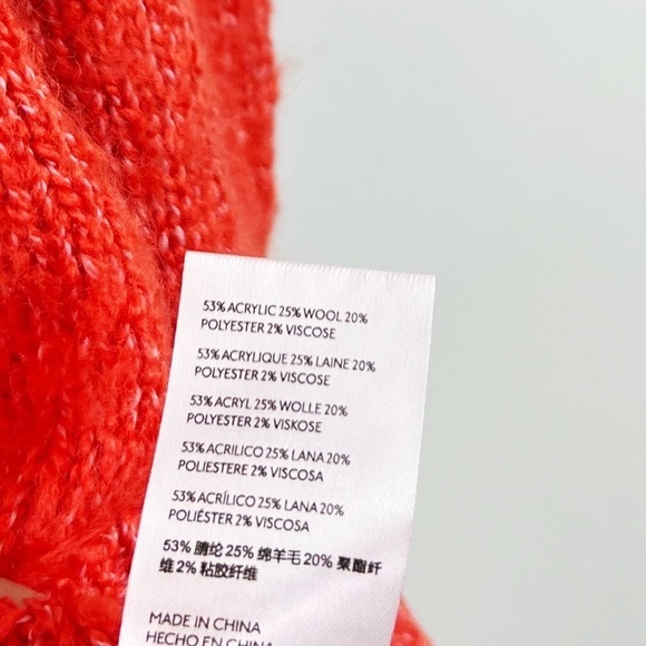 NWT Urban Outfitters BDG Brady Wool Blend Brushed Hoodie Sweatshirt - Picture 6 of 6